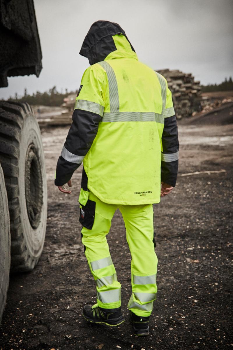 Vinterjakke allværs HH ICU HiVis kl.3 - Helly Hansen