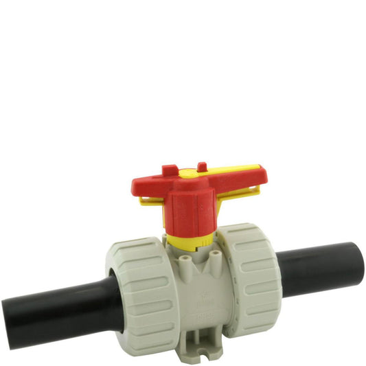 Kuleventil PP M1 m/PE sveiseender, GPA