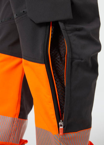 Håndverksbukse HH ICU BRZ HiVis kl.1