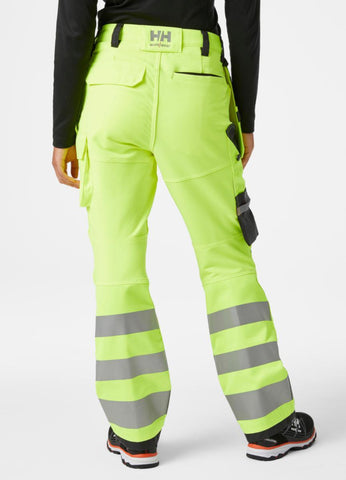 Håndverksbukse dame HH Luna HiVis kl.2 - Helly Hansen