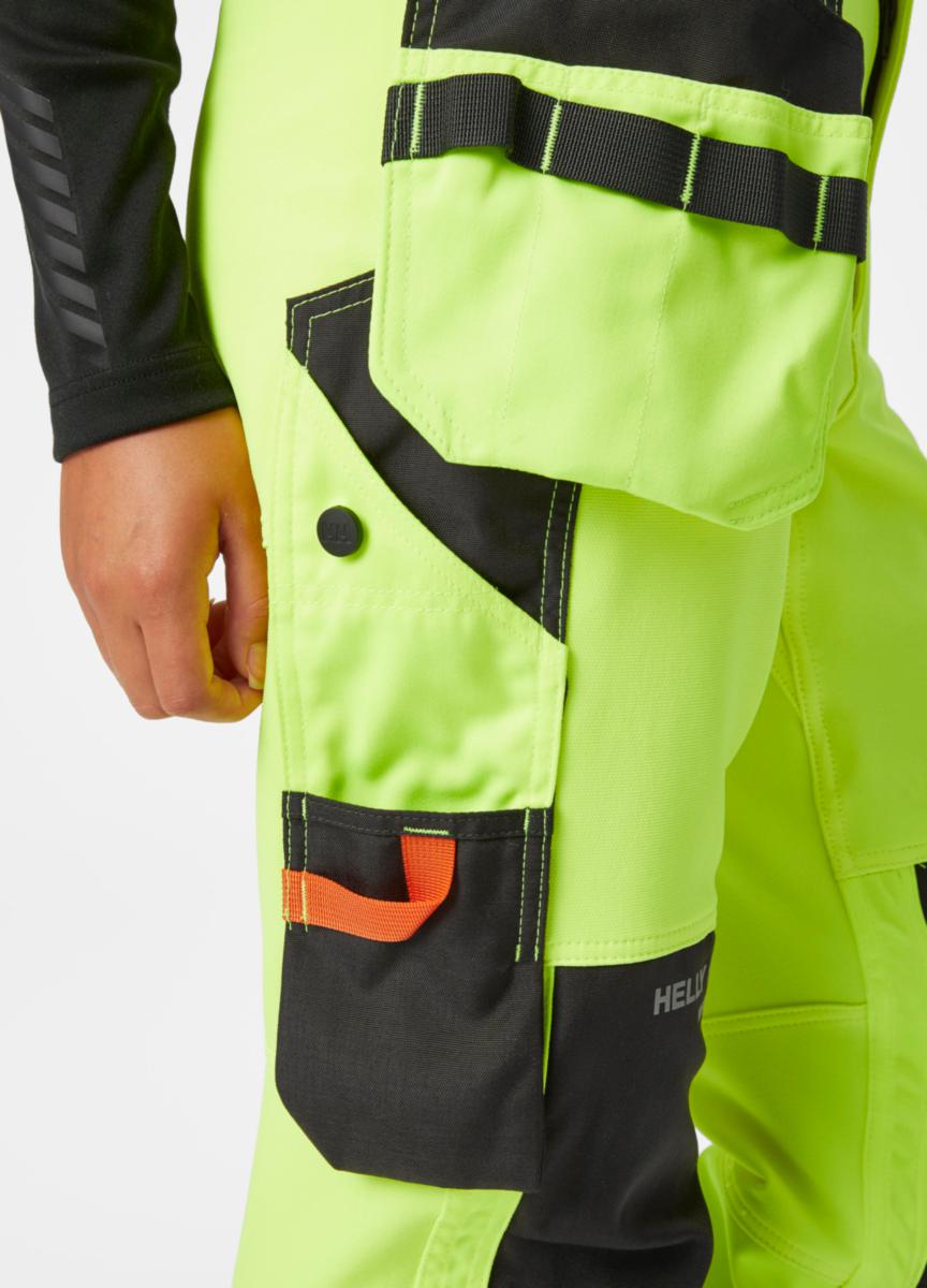 Håndverksbukse dame HH Luna HiVis kl.2 - Helly Hansen