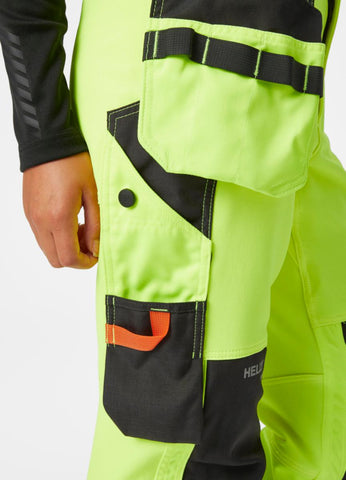 Håndverksbukse dame HH Luna HiVis kl.2 - Helly Hansen