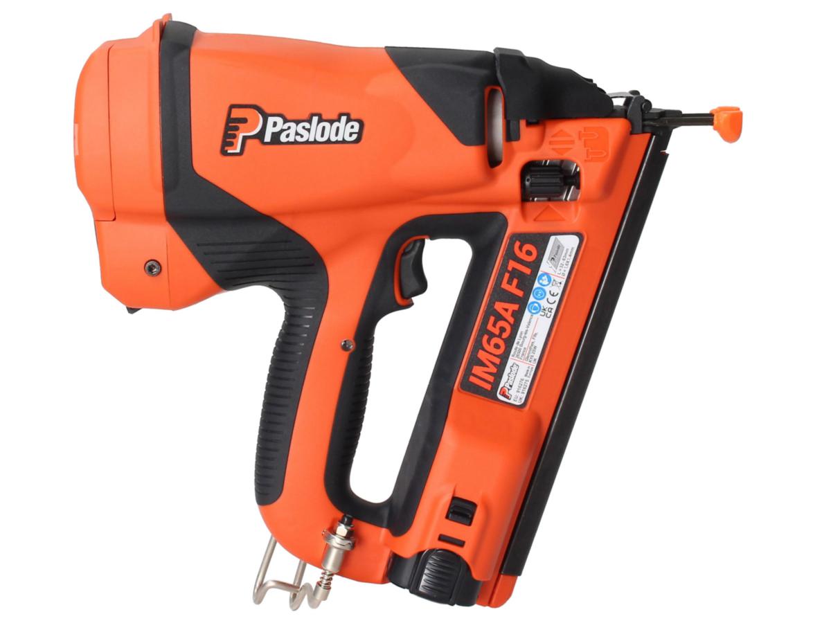 Dykkertpistol Paslode IM65A F16 vinklet