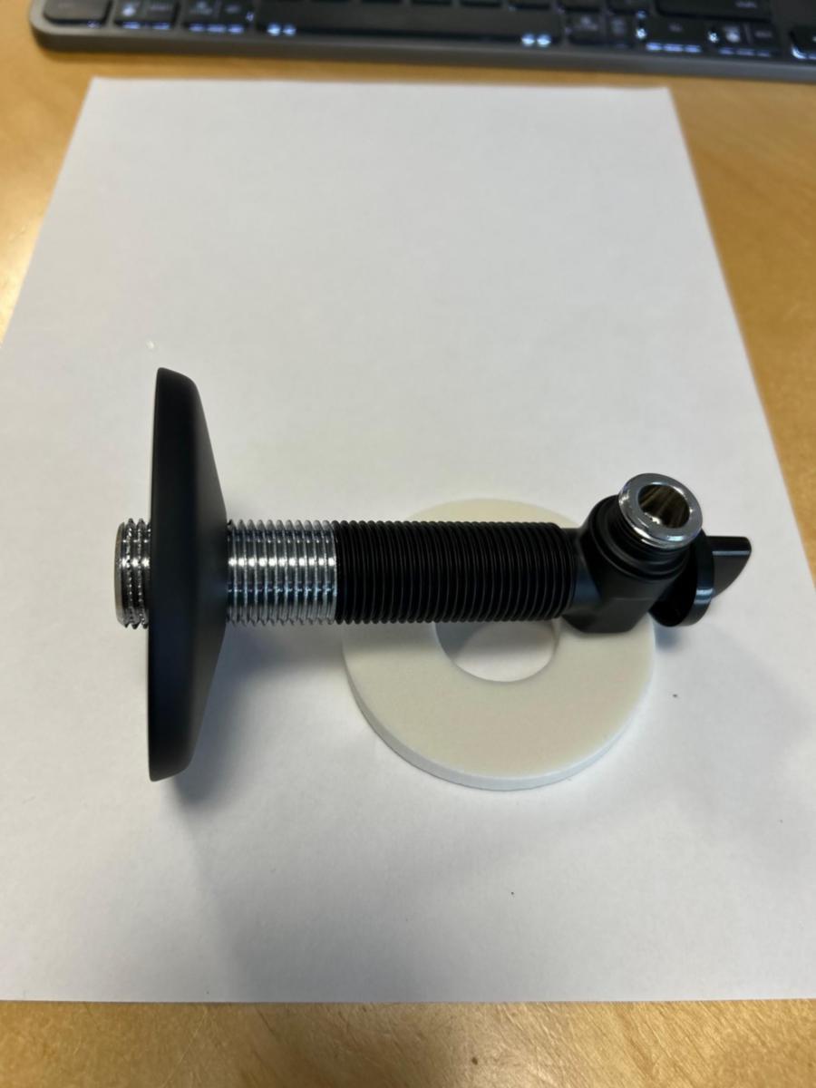 Albue m/avst. og dekkskive svart, Roth