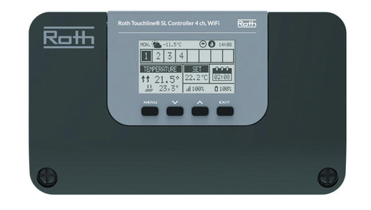 Kontrollenhet 4 Touchline Sl m/ WiFi - Roth