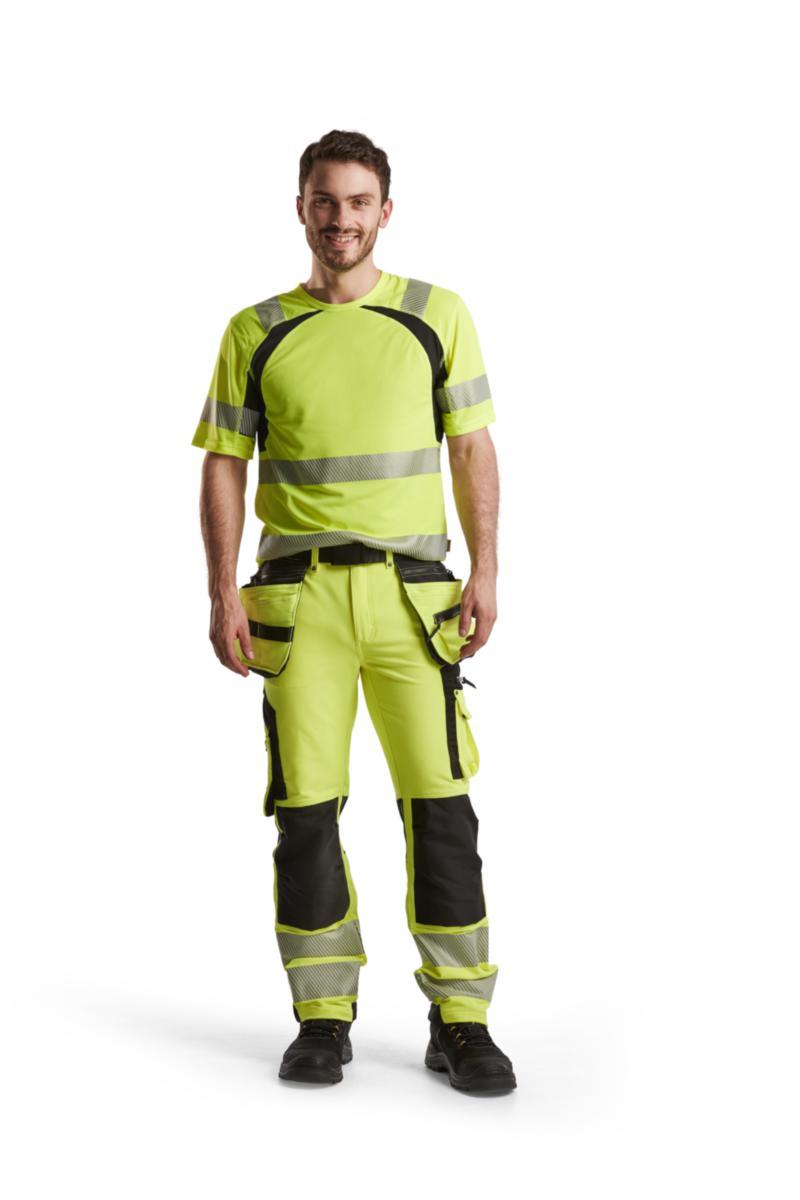 T-skjorte Blåkläder 3397 HiVis kl.2