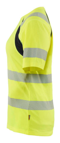 T-skjorte dame Blåkläder 3503 HiVis kl.2