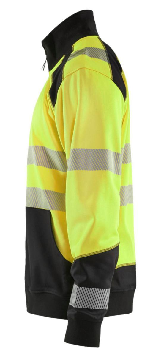 Collegegenser zip Blåkläder 3556 HiVis kl.2