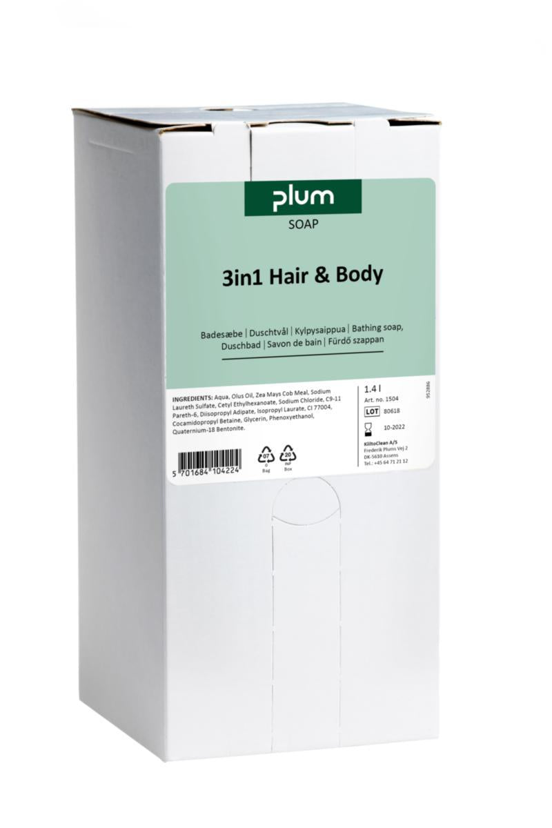 Dusjsåpe Plum Hair&Body 3in1