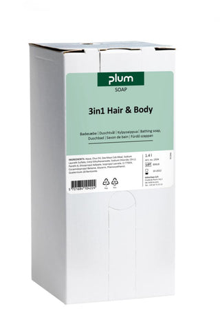 Dusjsåpe Plum Hair&Body 3in1