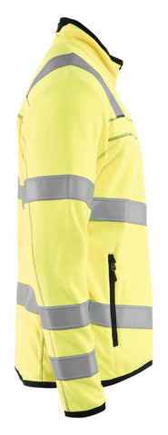 Microfleecejakke Blåkläder 4941 HiVis kl.3