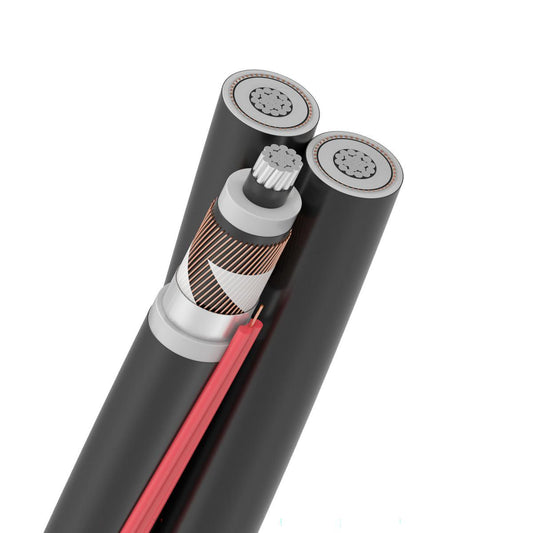 TSLF 24kV enleder x 3 PEX isolert kabel med Al-leder m/merkeb. Nexans - 20