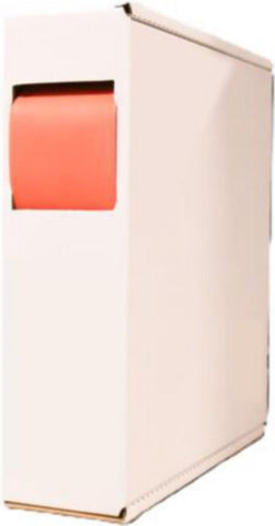 Krympeslange Melbye Tynnvegget, uten lim, rød, i spoleboks