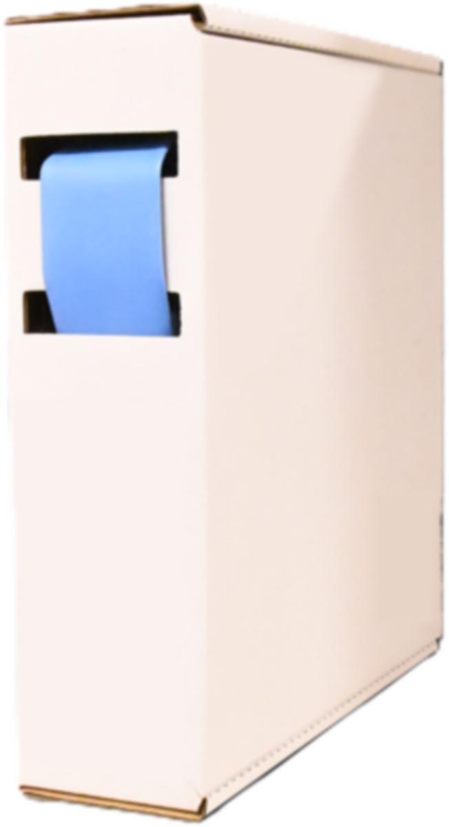 Krympeslange Melbye Tynnvegget, uten lim, blå, i spoleboks