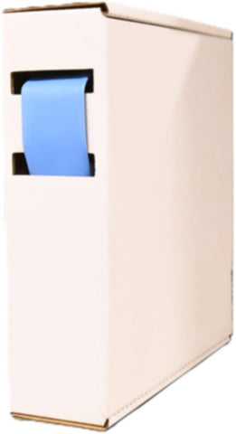 Krympeslange Melbye Tynnvegget, uten lim, blå, i spoleboks