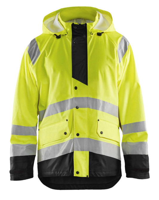 Regnjakke Blåkläder 4327 LEV 3 HiVis kl.3