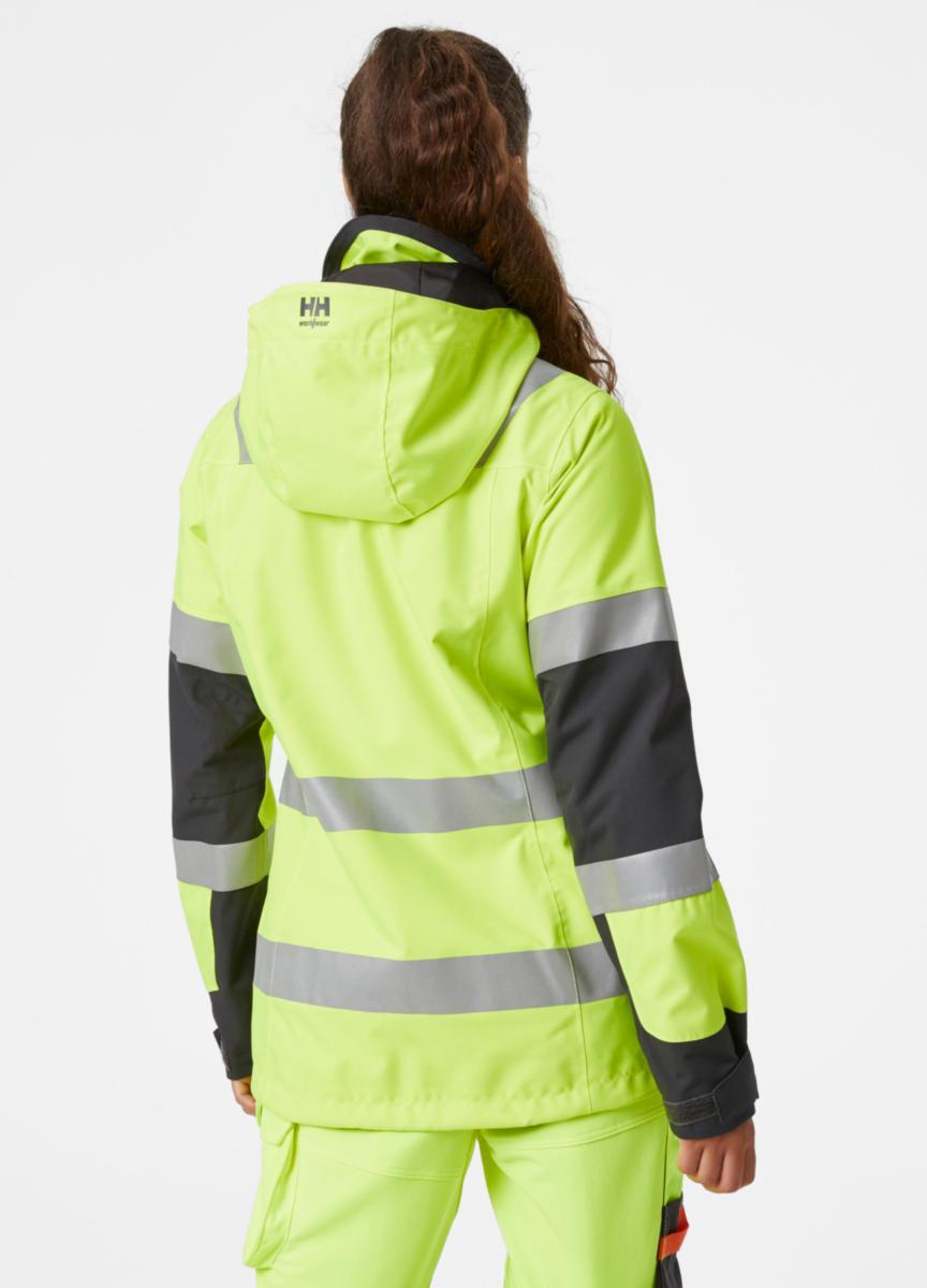 Skalljakke dame HH Luna HiVis kl.2 - Helly Hansen