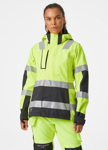Skalljakke dame HH Luna HiVis kl.2 - Helly Hansen