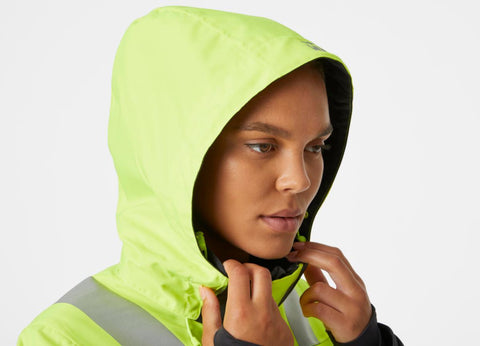 Skalljakke dame HH Luna HiVis kl.2 - Helly Hansen