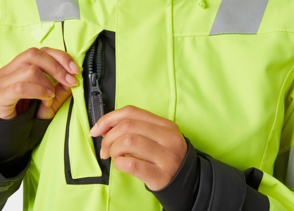 Skalljakke dame HH Luna HiVis kl.2 - Helly Hansen