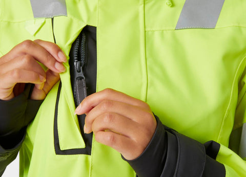 Skalljakke dame HH Luna HiVis kl.2 - Helly Hansen