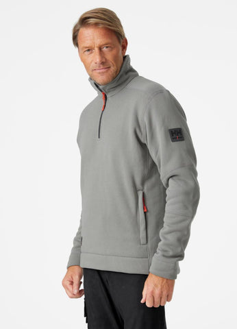 Fleecegenser strikket zip HH Kensington