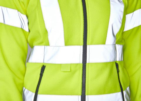 Fleecejakke dame HH Alna 2.0 HiVis kl.3 - Helly Hansen