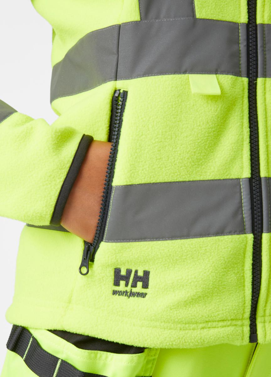 Fleecejakke dame HH Alna 2.0 HiVis kl.3 - Helly Hansen