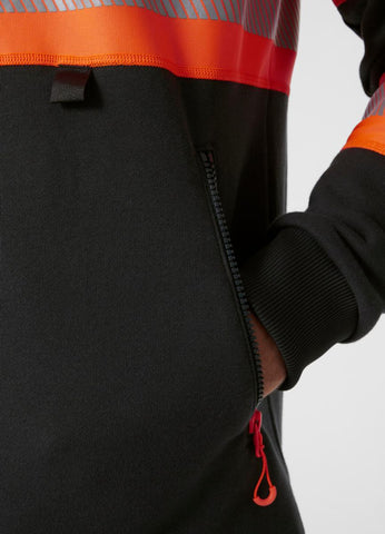 Collegejakke HH ICU HiVis kl.1