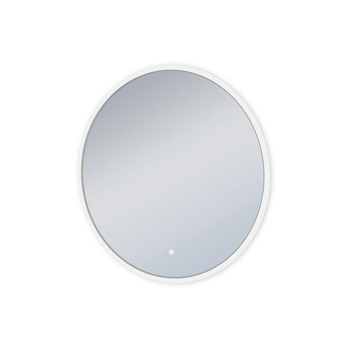 Rundt speil med led-lys, a-collection