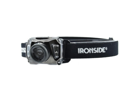 Hodelykt Ironside Hybrid m/oppladbart batteri og hjelmfeste