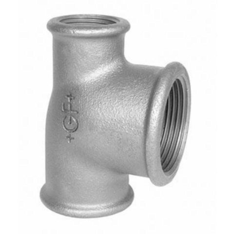 T-rør sort adusert nr. 130 + 132 - GF