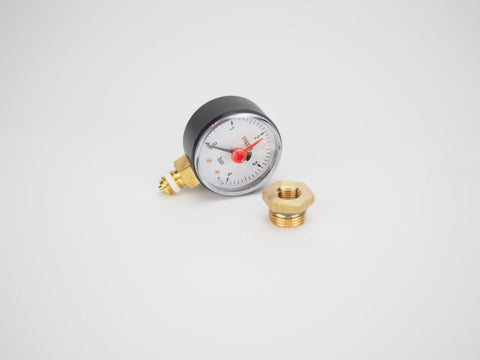 Manometer axial gulvvarme Armaturjonsson