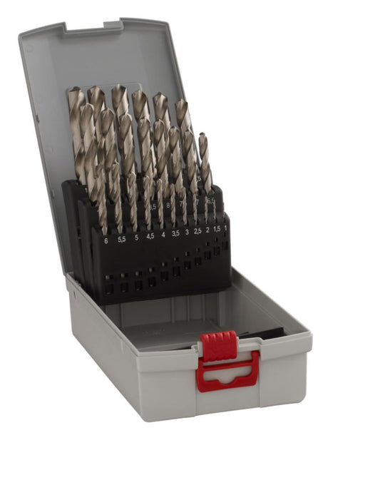 Metallborsett Bosch HSS-G 25-deler fra BOSCH