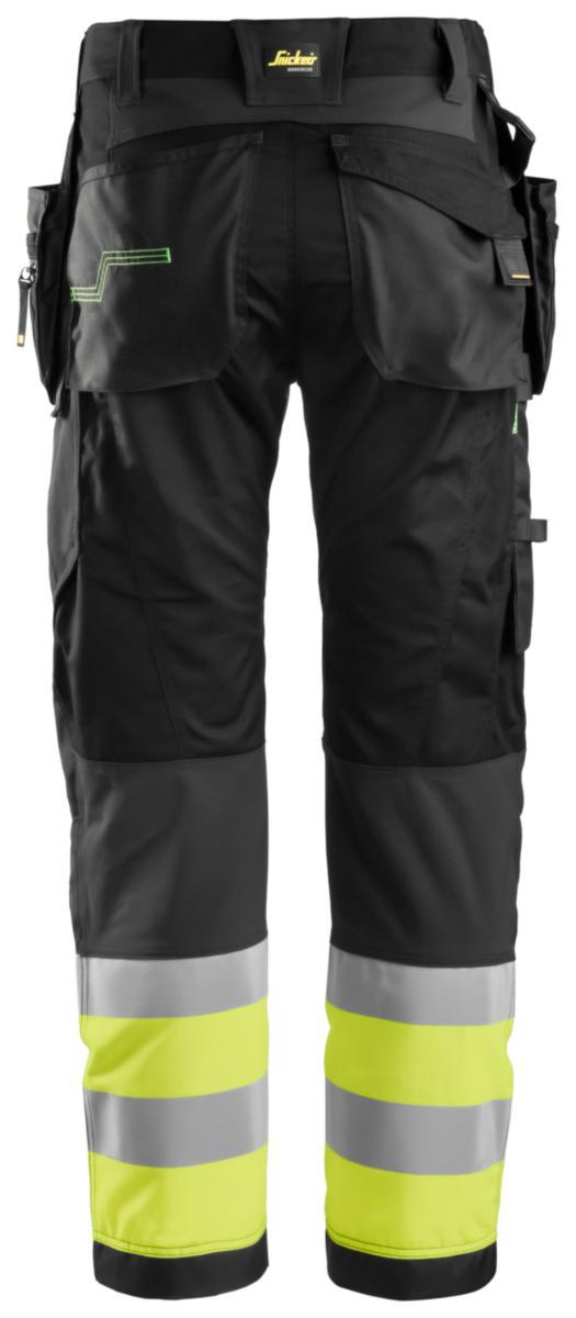 Håndverksbukse Snickers® 6931 HiVis kl.1 - Snickers Workwear