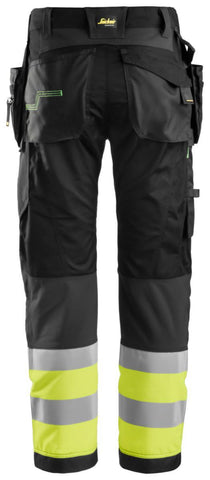 Håndverksbukse Snickers® 6931 HiVis kl.1
