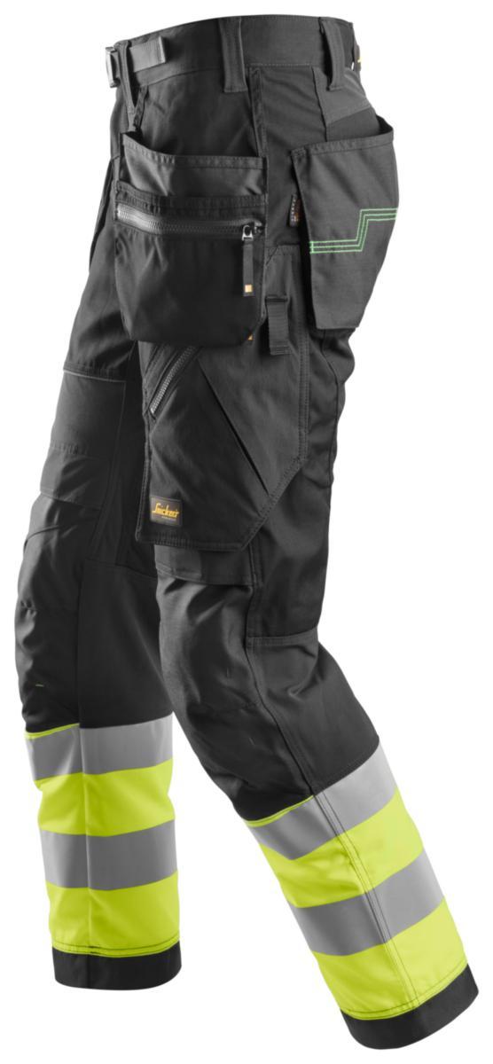 Håndverksbukse Snickers® 6931 HiVis kl.1 - Snickers Workwear