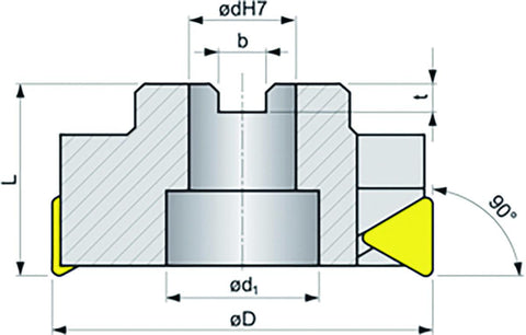 Verktøyholder Izar fresestål 8255
