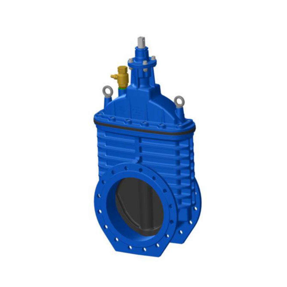 Sluseventil Flex F4 venstre u/betjening, Ulefos