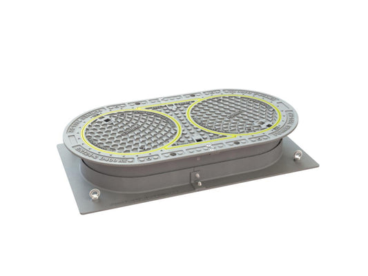 Flytende ramme med lokk f/trekkekum. TK-2 Furnes Double