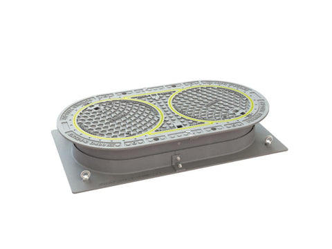 Flytende ramme med lokk f/trekkekum. TK-2 Furnes Double