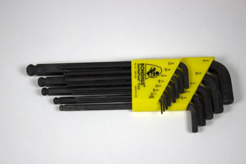 Vinkelnøkkelsett Bondhus BLX tommer Sekskant