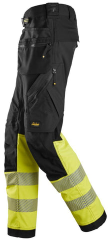 Håndverksbukse Snickers® 6934 HiVis kl.1