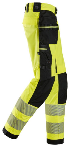 Håndverksbukse Snickers® 6943 HiVis kl.2 - Snickers Workwear
