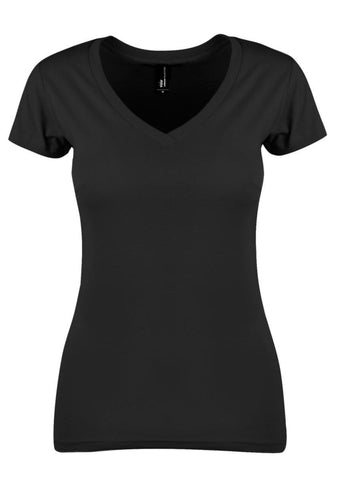 T-skjorte dame V-hals YOU® Tenerife Organic