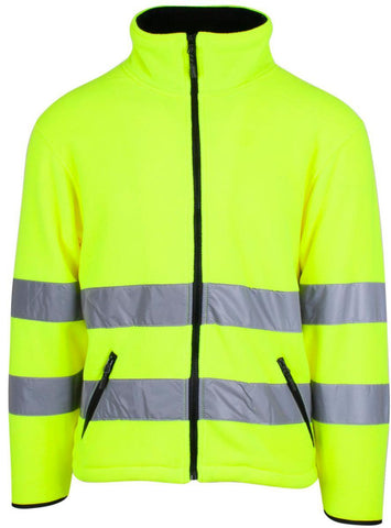 Fleecejakke YOU® Hirtshals Hivis kl.2