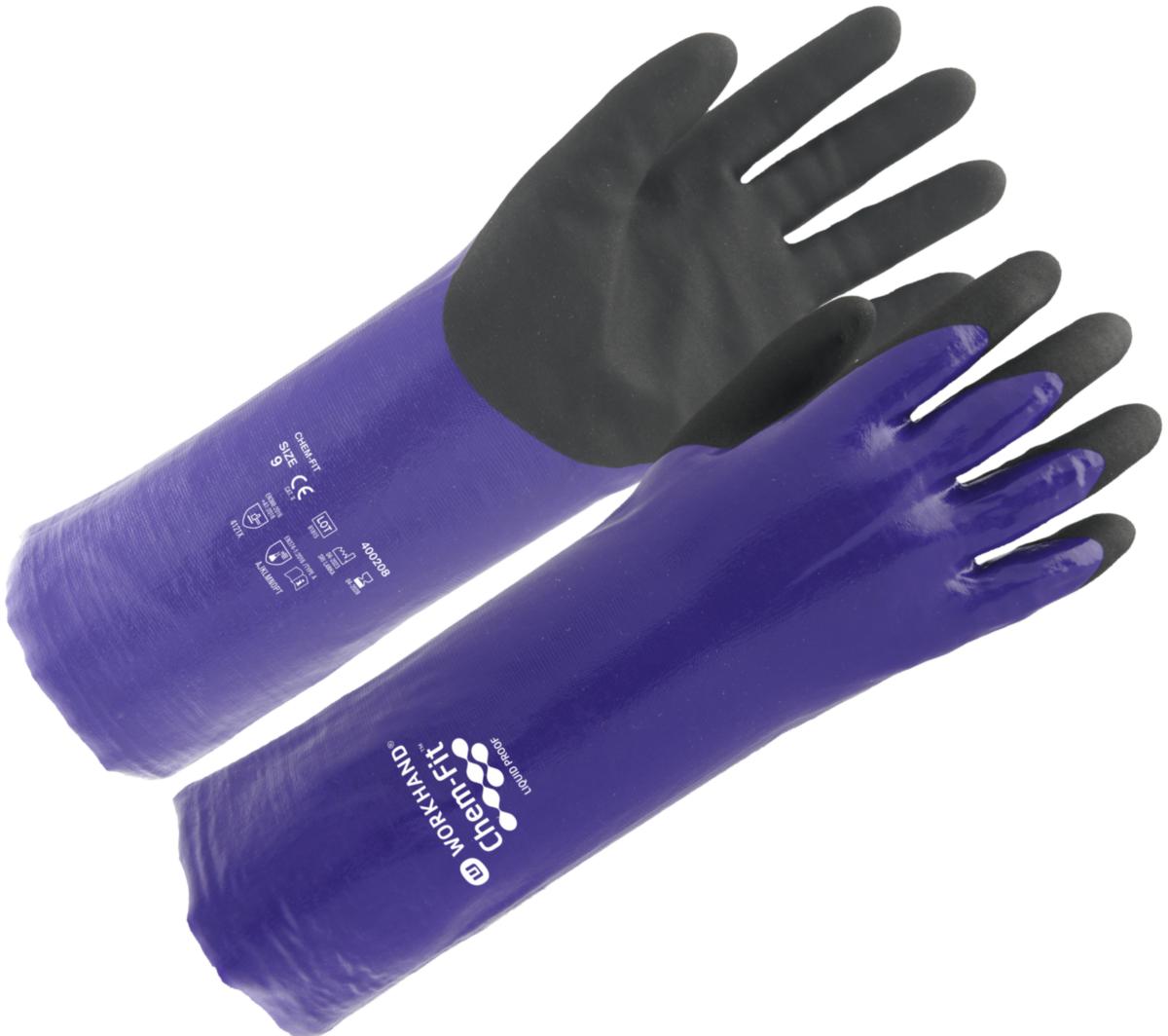 Kjemikaliehanske Workhand® Chem-Fit Liquid Proof