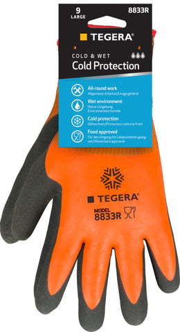 Vinterhanske lateks Tegera® 8833R