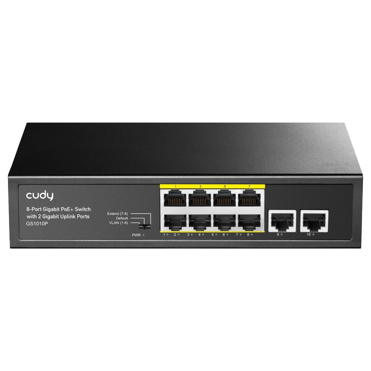 Switch Gigabit 8+2 porter+SFP 120W - Cudy