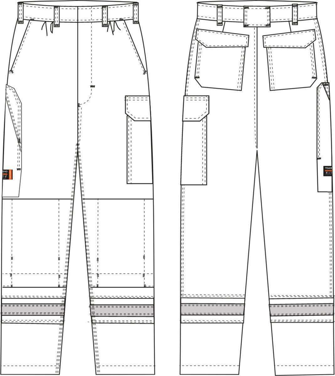 Bukse Tranemo Cantex 5726 Multinorm - Tranemo Workwear